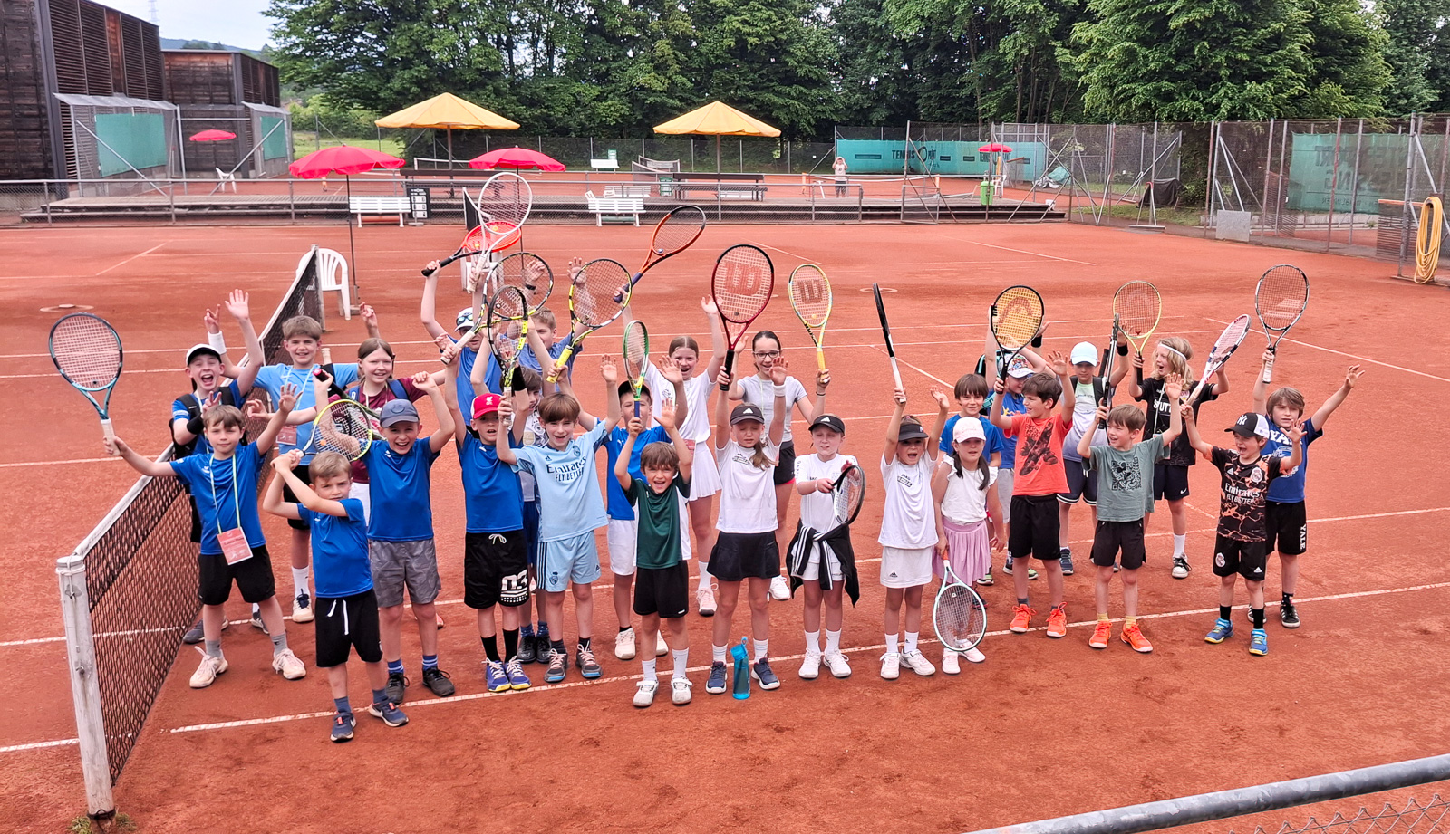 Tennis meets Grillwurst