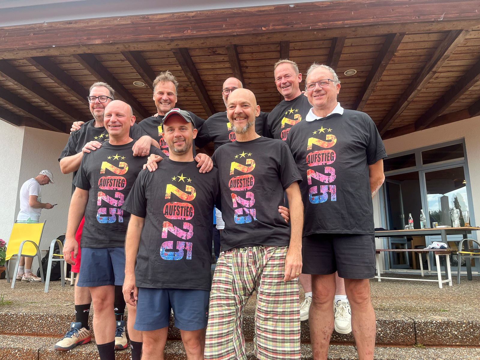 Die Herren 50/1 steigen in die Verbandsliga auf!