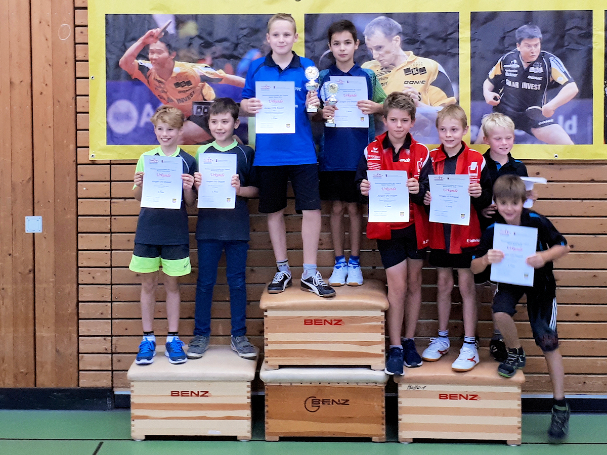 BZM Siegerehrung Doppel U12